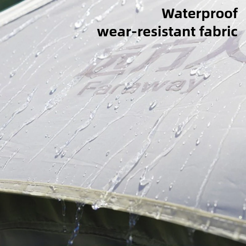 مظلة قابلة للطي محمولة للاستخدام الخارجي، خفيفة الوزن ومضادة للمطر، خيام كبيرة للسفر والترفيه، معدات التخييم #3