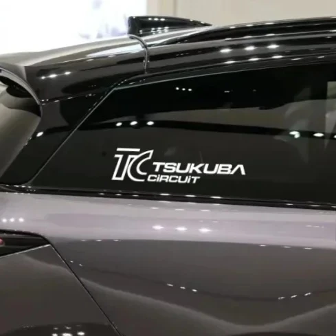 

1PC Building Wave Track JDM Car Sticker TC TSUKUBA CiRCUiT Racing Waterproof Sunproof Vinyl Decal