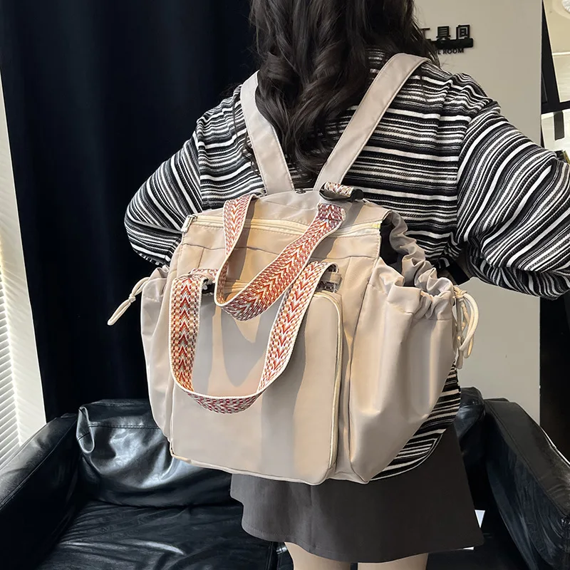 Fashion travel versatile backpack bag, multifunctional large capacity business handbag, single shoulder universal tote bag