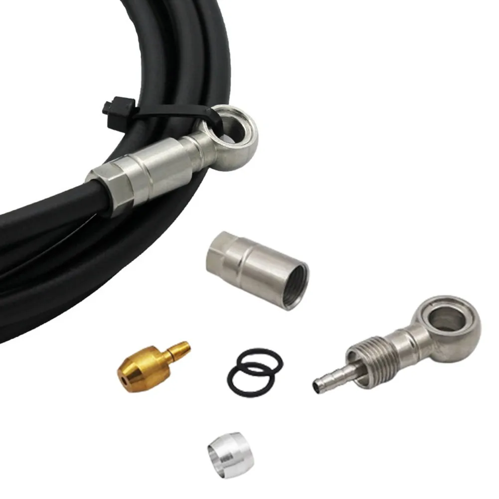 Bike Bicycle Hydraulic Disc Brake Hose Banjo Connector Kit for HAYES Must Have for Professional and Amateur Riders