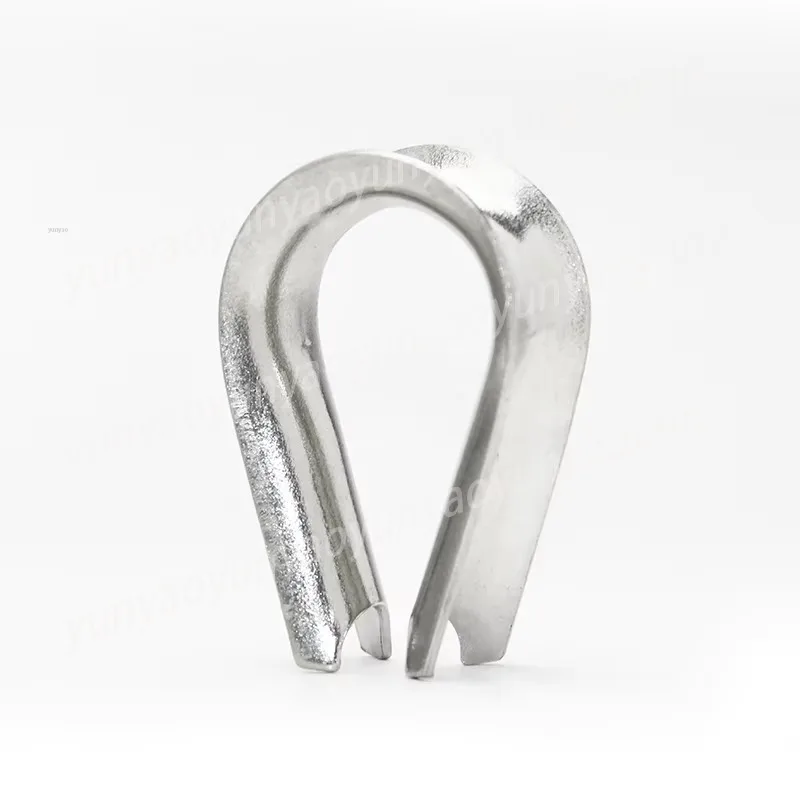 European M1.5-M32 Stainless Steel Wire Rope Thimble Rigging Hardware