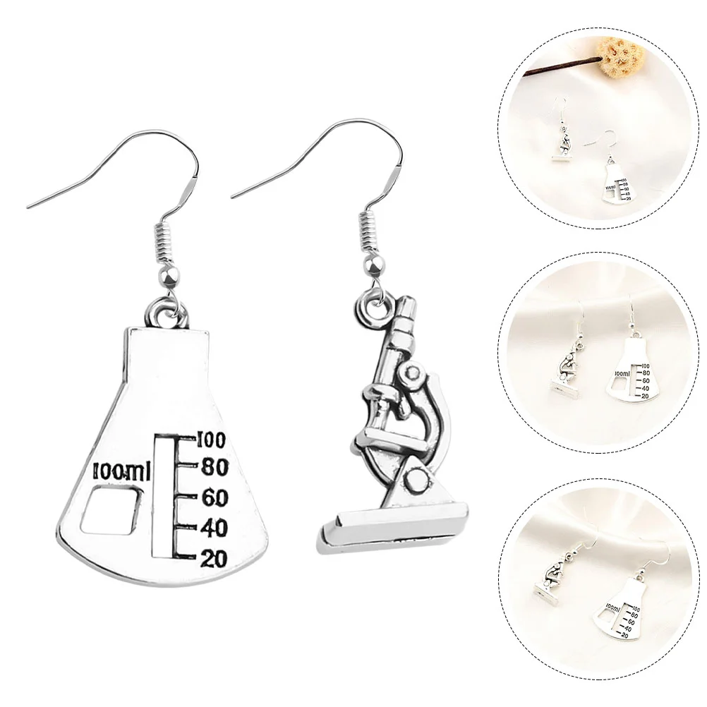 The Gift Chemical Earrings for Girls Science Teacher Gifts Trendy Women Fashion Jewelry Statement Miss