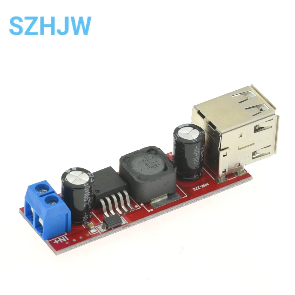 LM2596 DC-DC Step-down Converter Module DC 6V-40V To 5V 3A Double USB Charge Dual USB