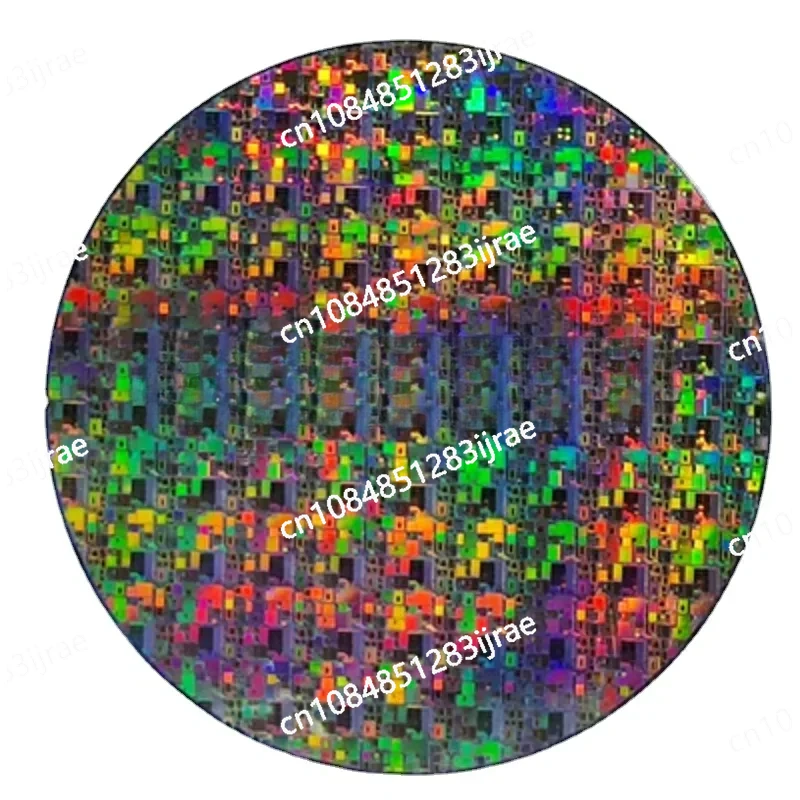 Silicon 12- 8- 6-Inch CPU Lithographic Circuit Semiconductor Wafer Teaching Chip