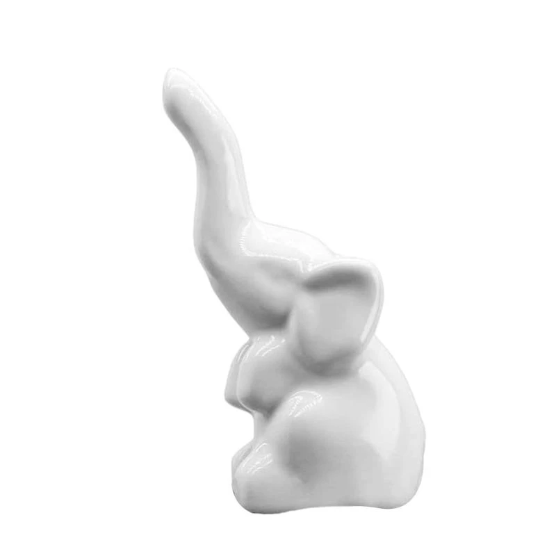 

C71D Керамика белых слонов держатель кольца ювелирные украшения для обручальных колец и свадебных подарков Идеально для животных