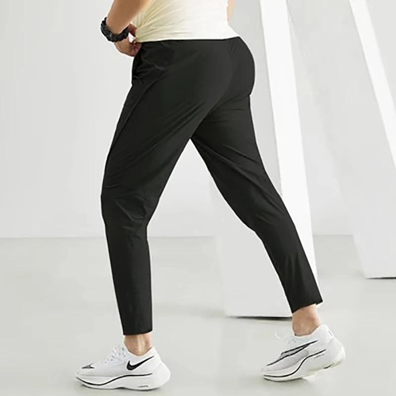 Hardloopbroek voor heren Sportkleding Jogging Joggingbroek Sneldrogend Dun trainingspak Elastisch Gym Fitnessbroek Training Sportbroek Heren