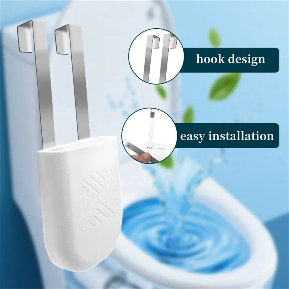 Toilet Bowl Tank Cleaning Tablet Bracket Holds Tablets in Place to Reduce Manual Refills and Improve Efficiency