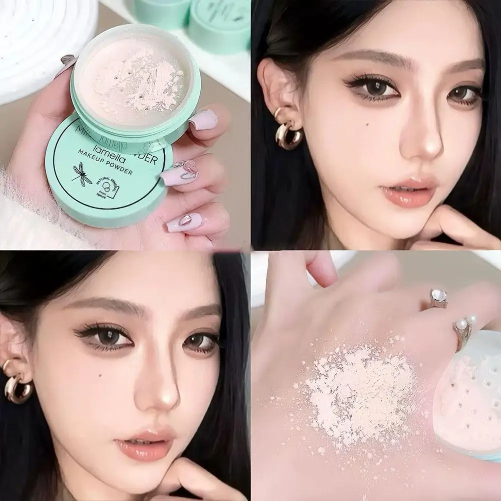 Mineralisches Loses Puder, Mattierendes Transparentes Fixierpuder für Ölige Haut, Ölkontrolle, Weiches Mattes Finish Gesichts-Losepuder – Detail 10