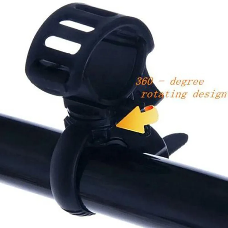 Bicycle Flashlight Holder Mount 360° Adjustable Rubber Straps Cycle Bike Front Torch LED Headlight Clamp Clip Bracket