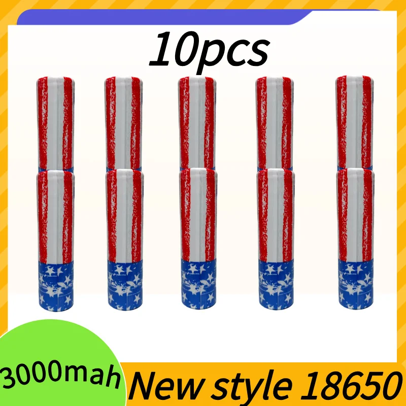 Customized New style18650 rechargeable lithium battery 3.7v 3000mAh full capacity large capacity electric vehicle power tools