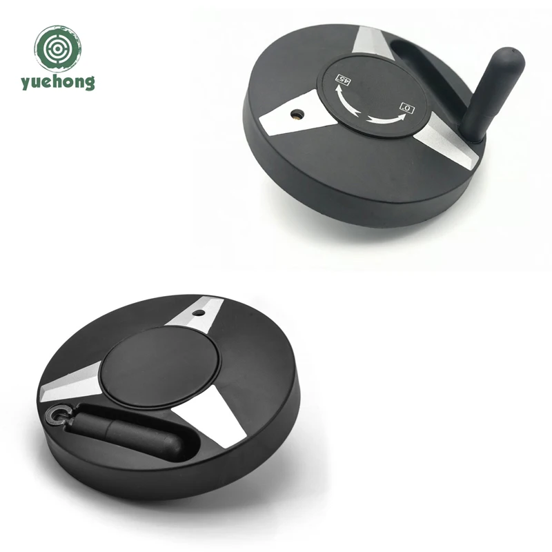 1PC Handwheel   45 ° lifting Wheel    Flat Handwheel For Sliding Table Saw