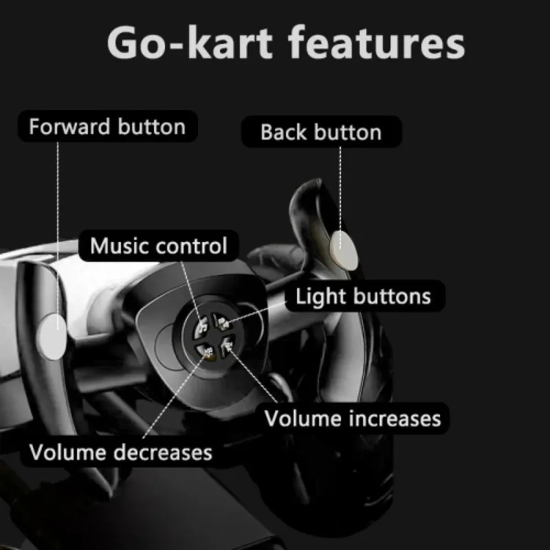 Kinderen 12V elektrische pedaalmap Go Kart Outdoor rit op speelgoed Verstelbare stoel Antislip EVA 4 wielen Jongens Meisjes
