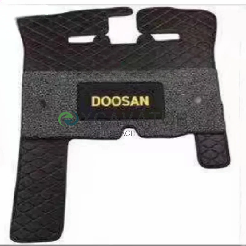 For Doosan Cab Mat Floor DX150 DX215-9C DX260 DX300 DX380 Rubber Excavator Cab Carpet