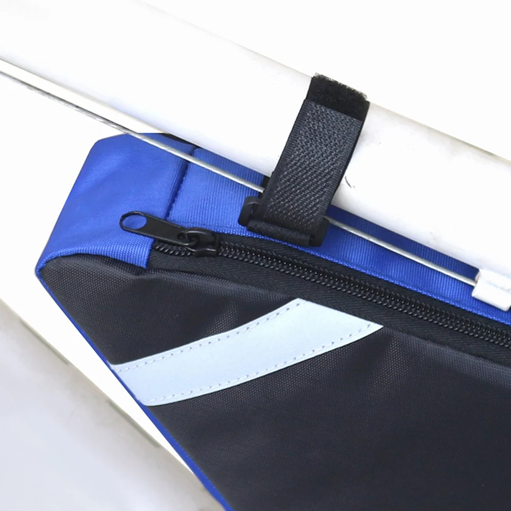 

Portable Bike Bag for Frame Sturdy Construction Wind Resistant Fit Most Bicycles Travel Cycling Supply Bike Frame Bag