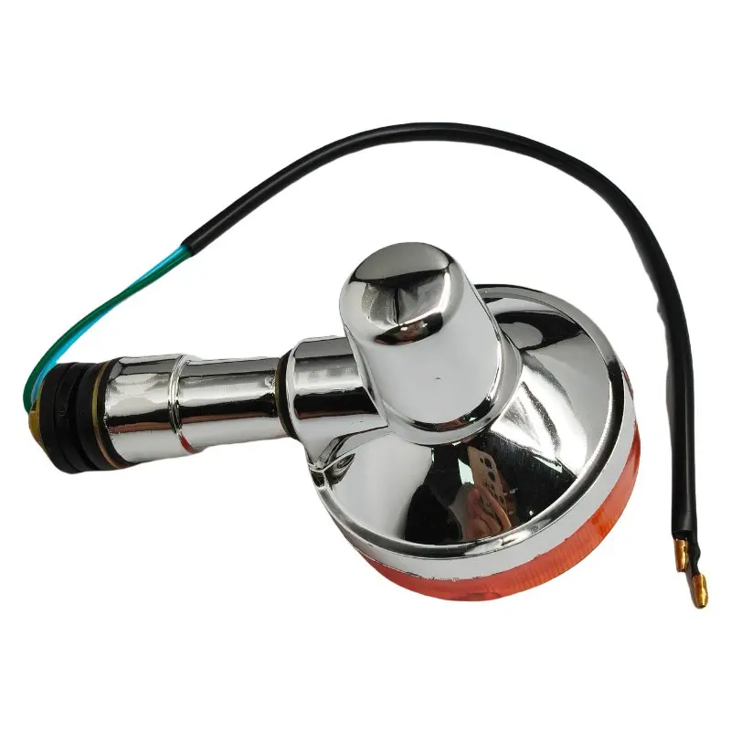 دراجة نارية بدوره إشارات موتو لمبة العنبر أضواء العالمي 12 فولت مؤشرات بدوره إشارات ل GN125 GS125 GN GS 125