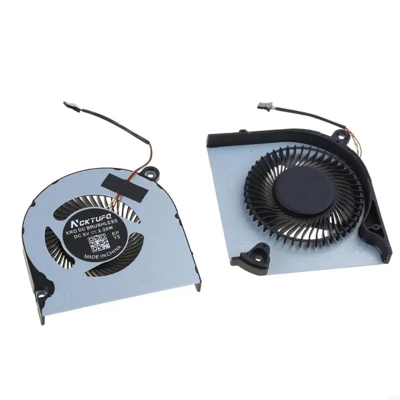 B0KF CPU Fan Cooler Portable Power Power GPU Radiator untuk Nitro5 AN515-43 AN515-54