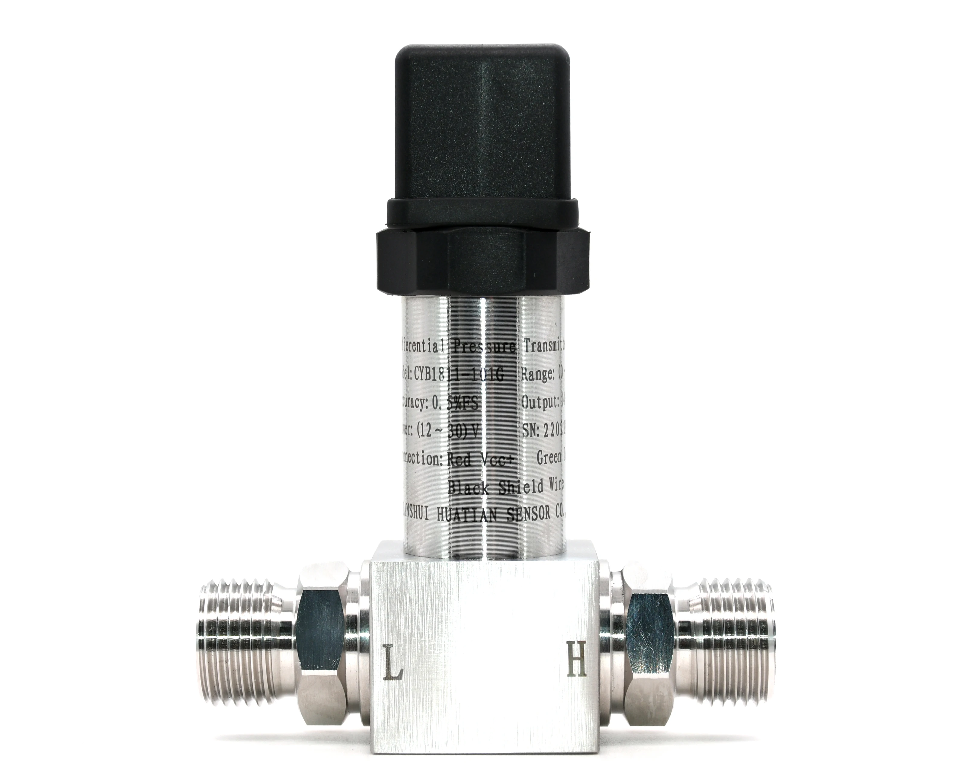 

High Quality HUATIAN CYB1811 Small Profile Differential Pressure Transmitter 4~20mA Digital Ceramic Core 0.1 Accuracy IP65
