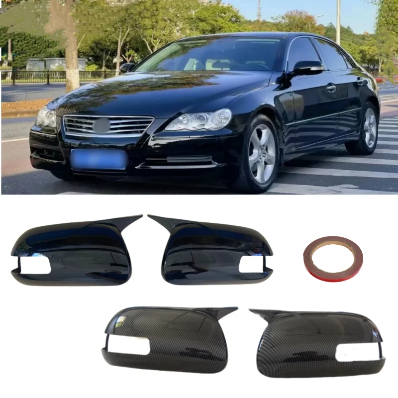 

OX Horn Rearview Mirror Cover For Toyota Camry 6th XV40 Corolla 9 E140 E150 Avensis 3 Auris 1 Mirror Trim Caps