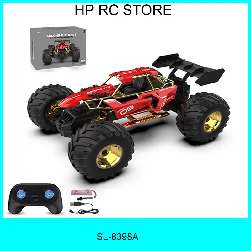 

Sulong -8398A 1:14 Alloy Off-Road 2.4Ghz Remote Control Suvs Charging Moving Climbing Racer Kid Boy Handle Bigfoot Kid Toy Car