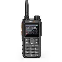 KSUN UV108D 5w Long Range Dual Band Handheld Two Way Radio Walkie Talkies NOAA UHF VHF Amateur Ham Radio
