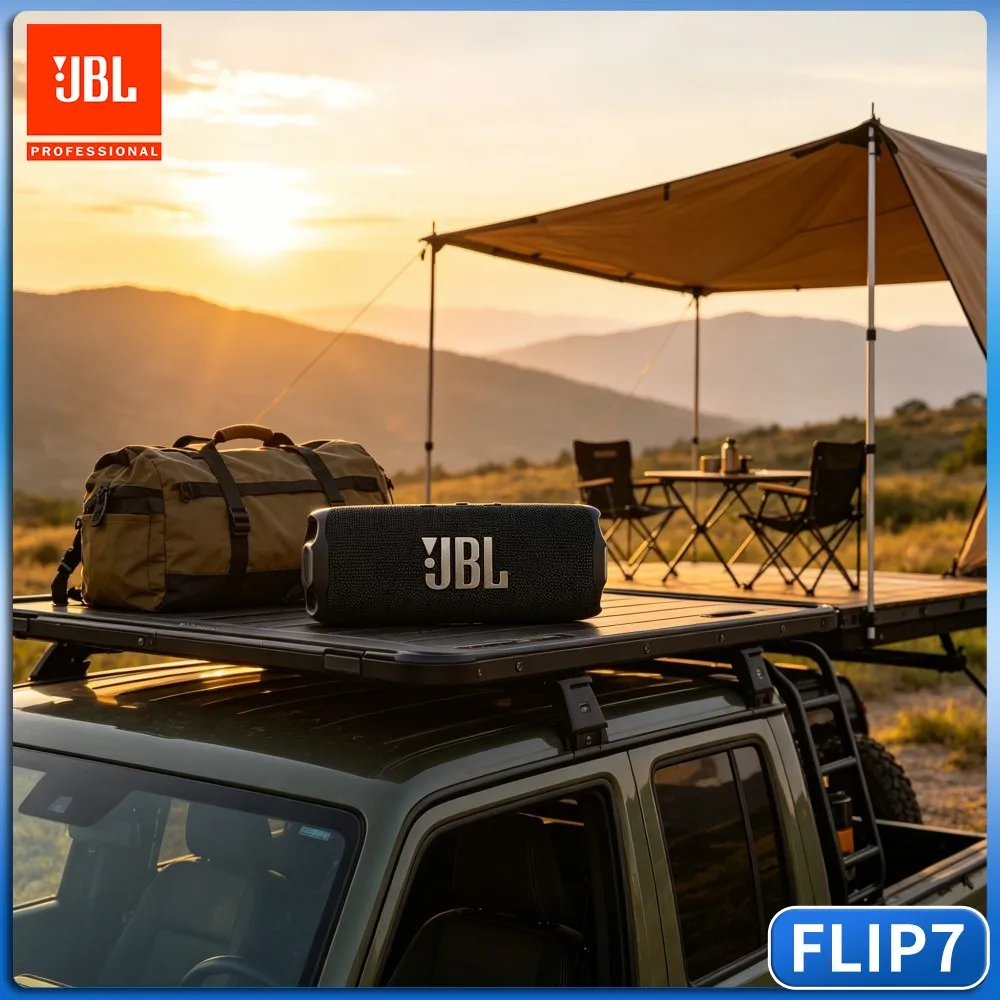 Basin Ravine Vibrant Bass JBL FLIP7 Wireless Speaker RGB IP67 Waterproof Handsfree Stereo TF Card USB Pool Audio Box