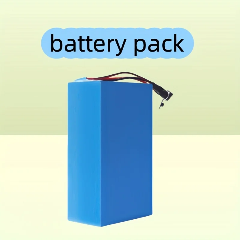 24V-5AH Battery Pack for DIY Projects Rechargeable Batteries Built-in Battery Pack with Increased Capacity Charger Included Battery Set
