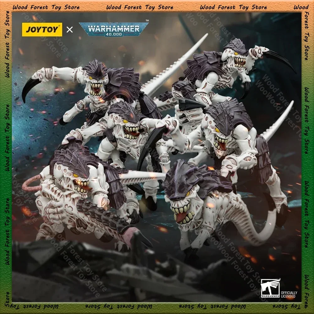 In Stock Joytoy Warhammer 40k Figurine Tyranids Hive Fleet Leviathan Tyranid Warrior with Boneswords 2 Action Figure Model Toys