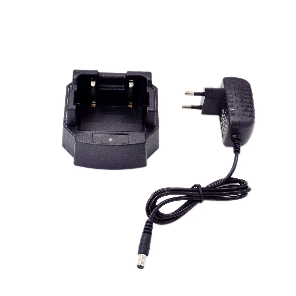 Senhaix Desktop Rapid Charger Tray & AC Plug Adapter with USB Charging Port for GP8800 GP8600 Ham Amateur Radio Accessory