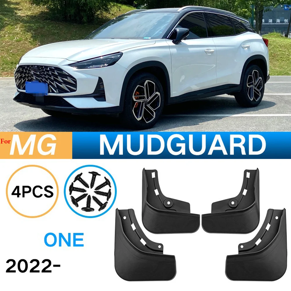 

4PCS MudFlaps For MG ONE 2022 2023 Mudguards Mud Flaps Splash Guards Front Rear Wheels Fender Auto Accessories Car-styling