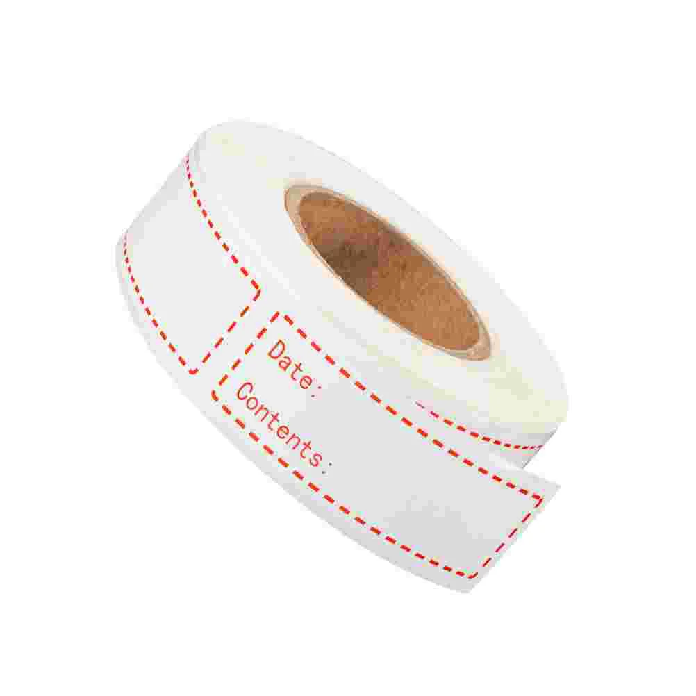 Blanket Labels for Freezer Date Content Stickers Refrigerator Waterproof Container Food