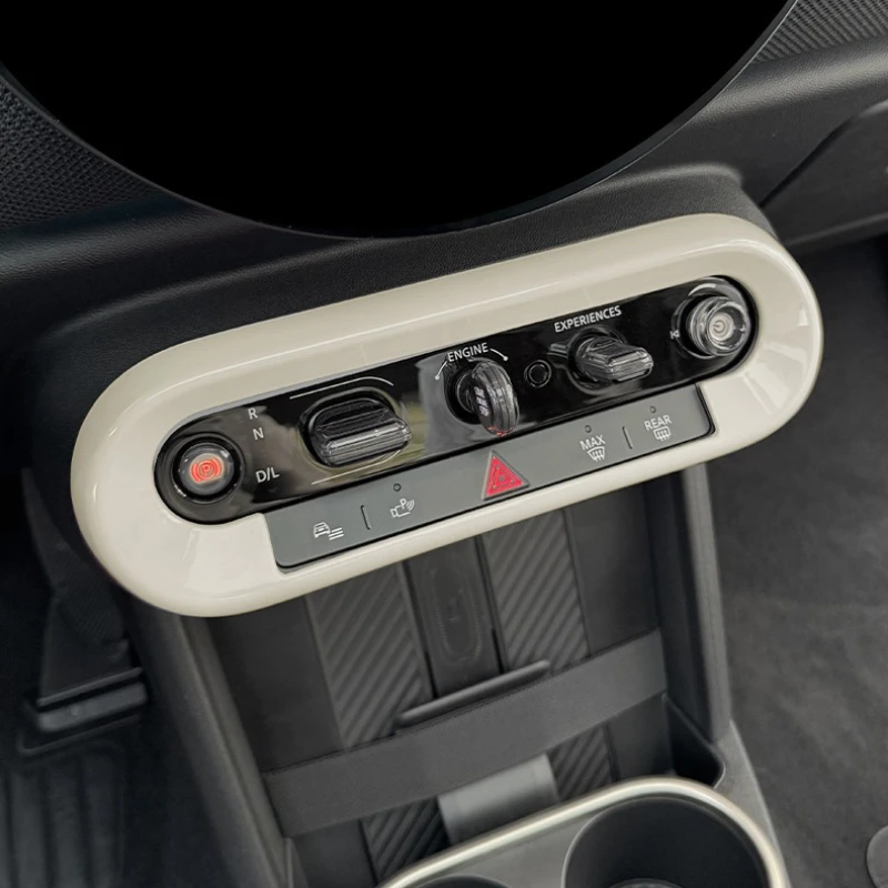 

For BMW Mini Cooper F66F65 2024 Central Control Decorative Sticker Button Shell Car Interior Decoration Modification Accessories