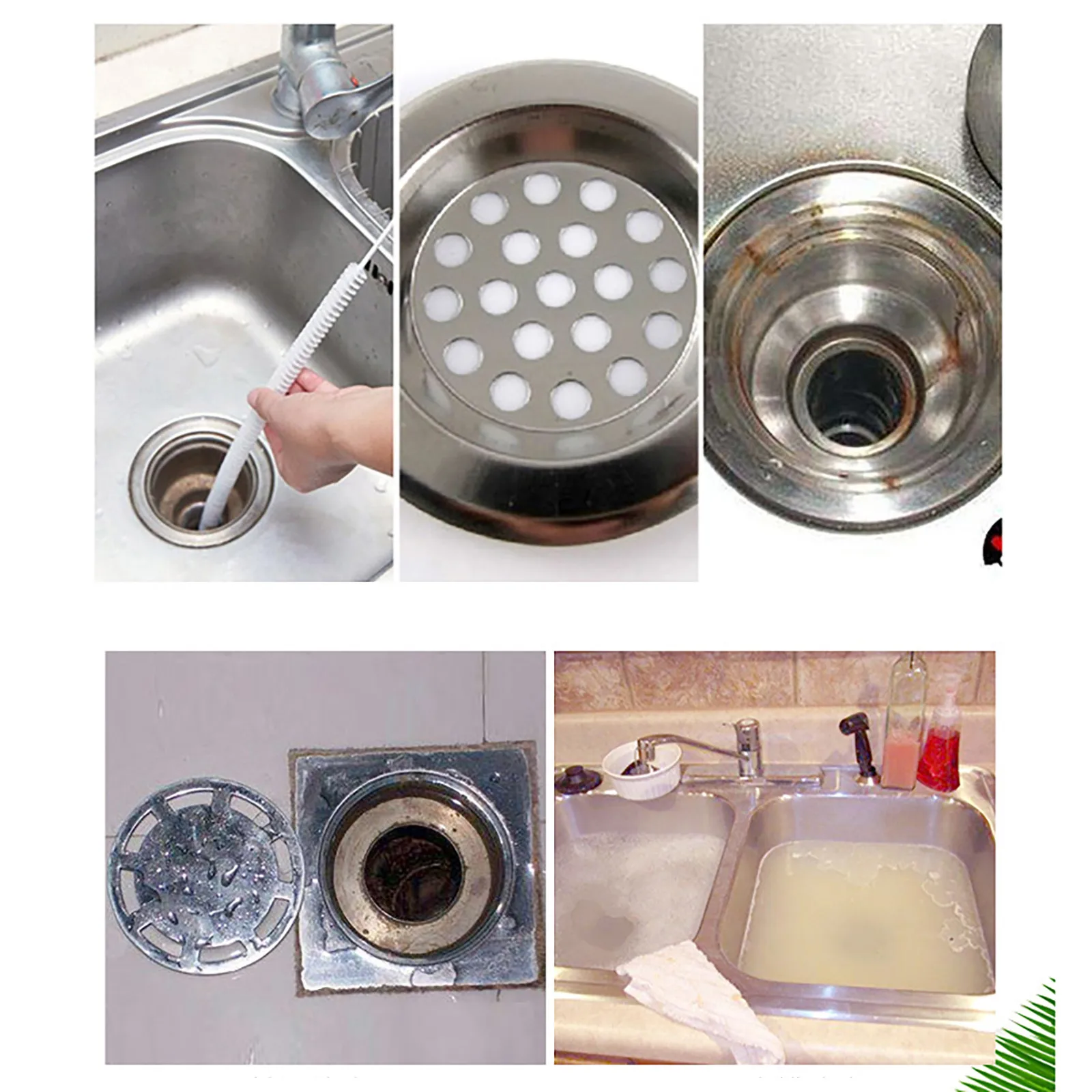 Sink Drain Strainer Hair Catchers Rubber Shower Bathtub Floor Filter Water Stopper Silicone Bathroom Kitchen Deodorant Plug