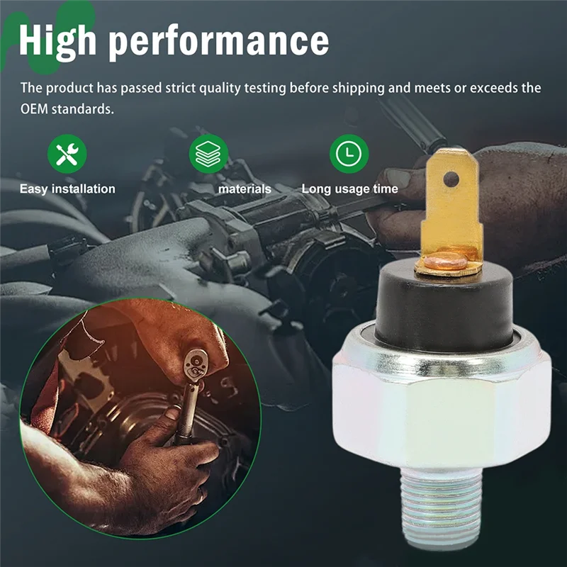 Ingenious-Oil Pressure Switch For Cummins Generator EH650V Engine Oil Pressure Sensor Oil Pressure Switch For Cummins 1876265