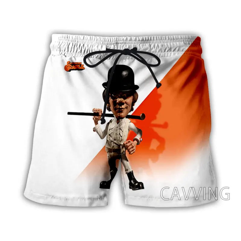 CAVVING 3D Printed  Movie A Clockwork Orange  Beach Shorts Streetwear Quick Dry Shorts Sweat Shorts for Women/men   K01