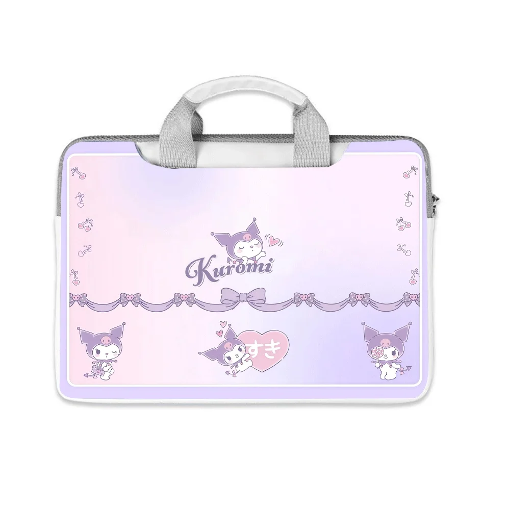 

Портативная сумка для ноутбука Hello Kitty Kuromi, защитный чехол для Macbook 12, 13, 14, 15,6, 16 дюймов, Macbook Air, Asus, Huawei, портфель, подарок