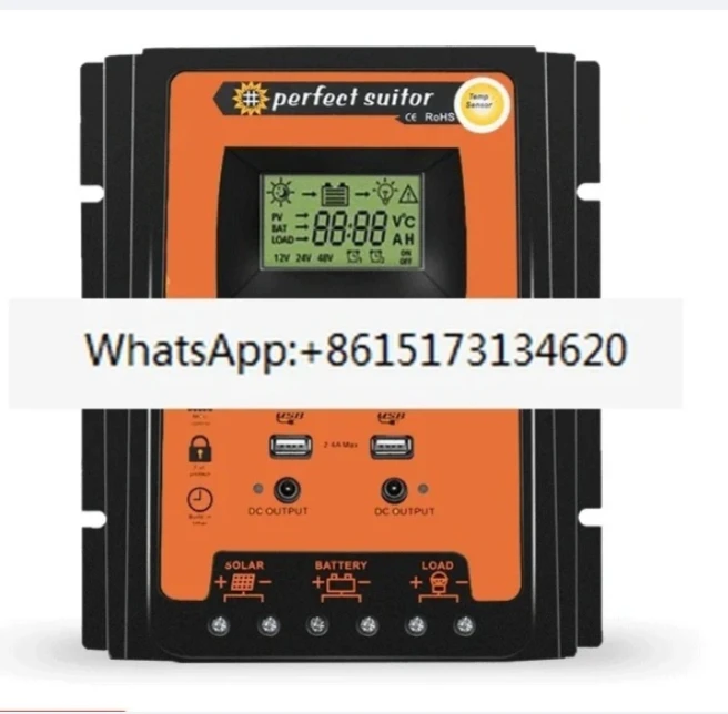 

Solar controller 30A50A70A Solar off-grid 12V24V system Power generation system Street light control