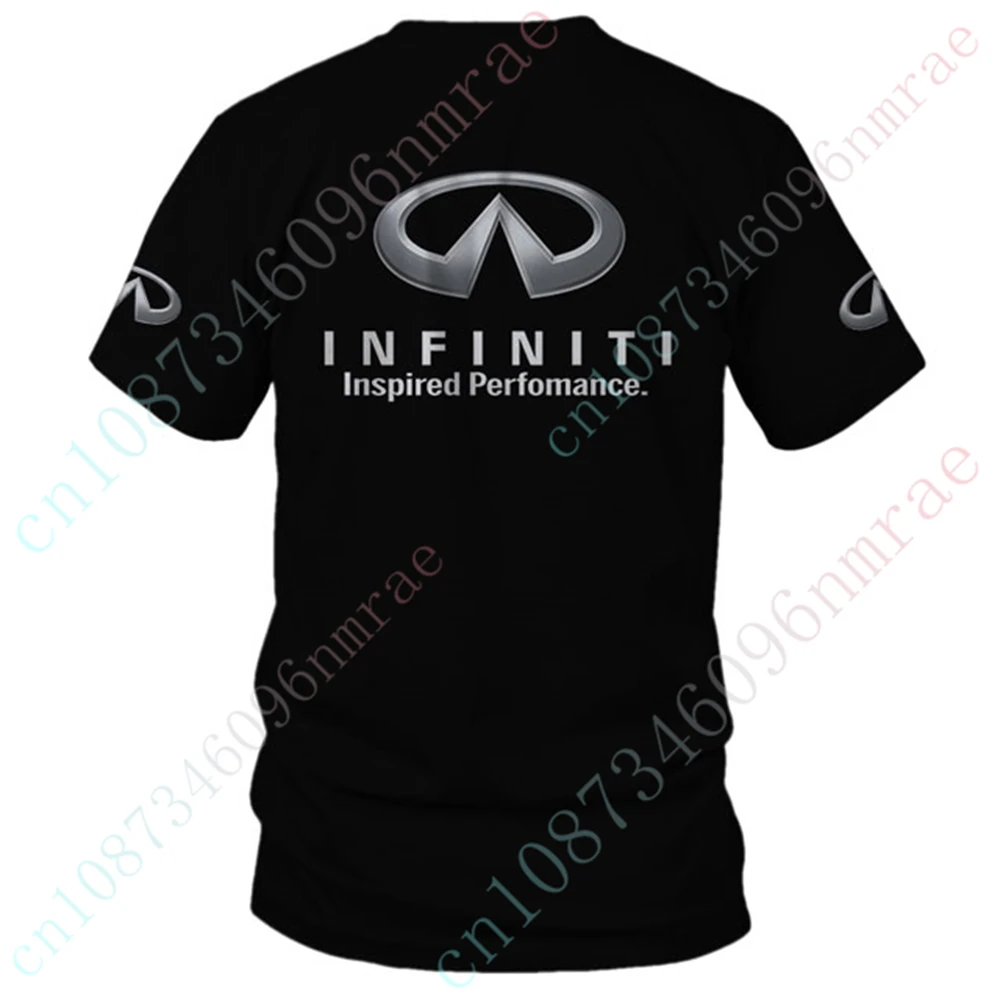 Infiniti Oversized T-shirt Unisex Clothing Harajuku Short Sleeve Top Anime T-shirts Casual T Shirt For Men Women Custom Logo