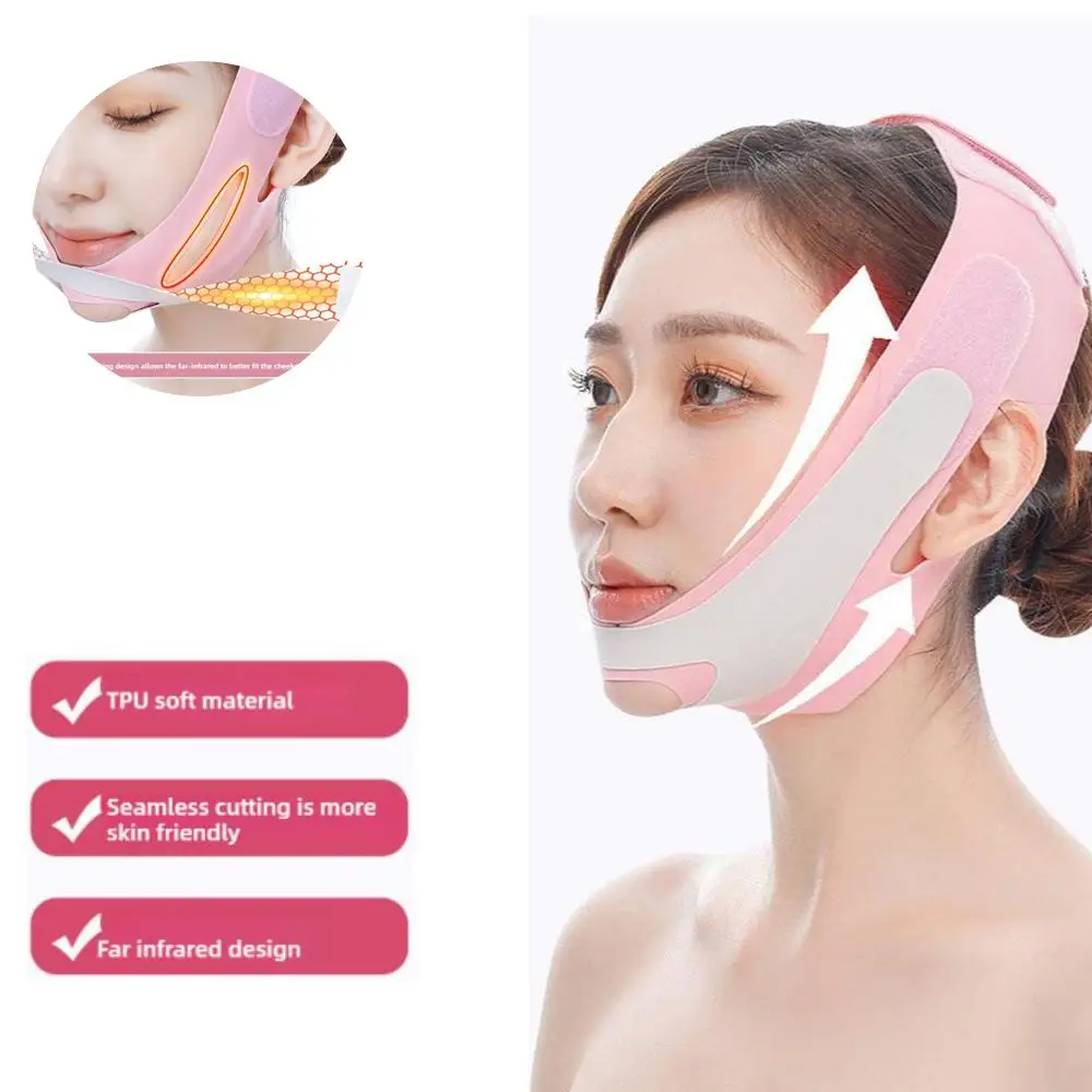 Chin Cheek Slim Bandage V Shaper Mask Lifting Tightening Double Chin Removal Mask Face Lifting Anti-wrinkle Strap Sleeping Mask