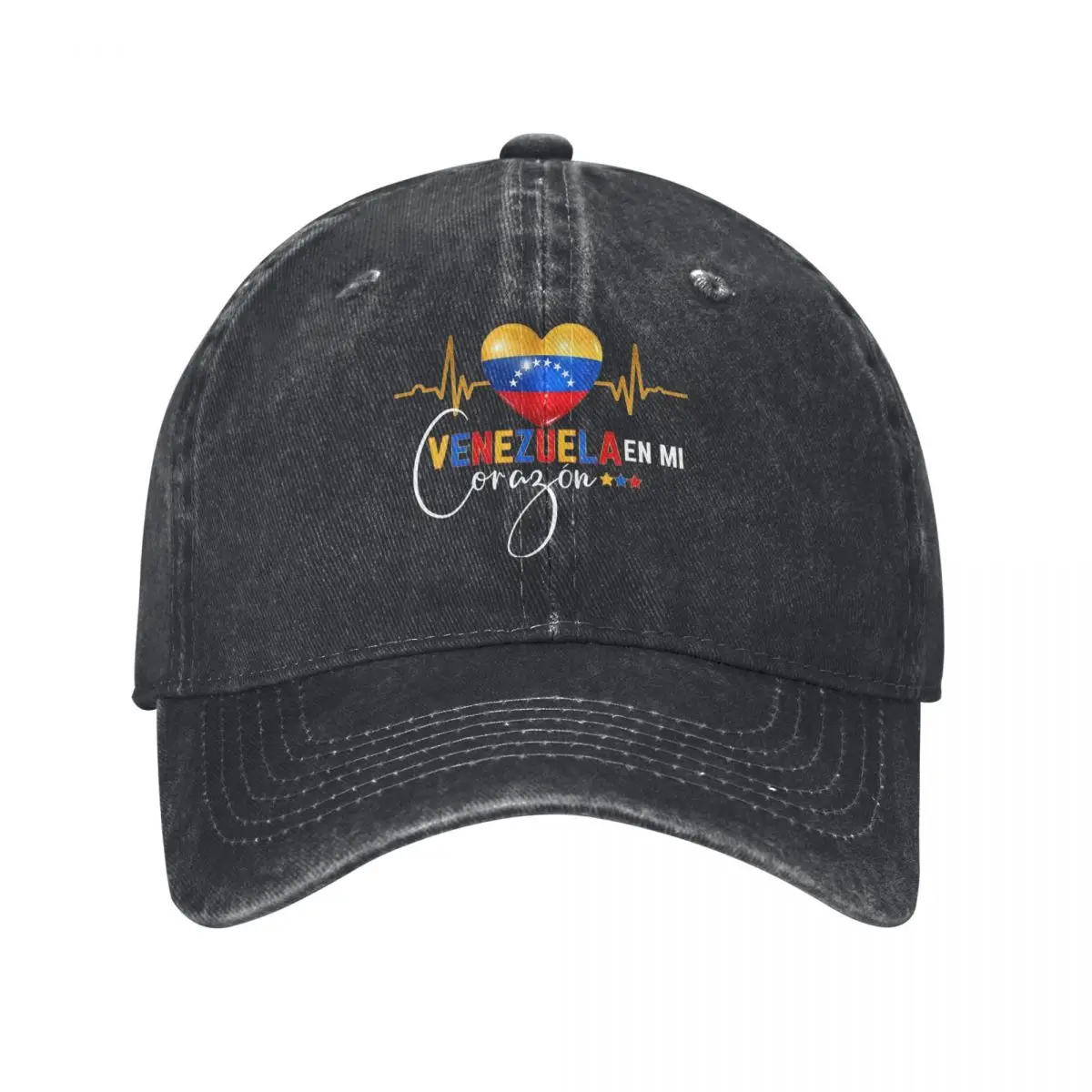 Venezuelan Heart Venezuela Flag Baseball Cap Fashion Men Women Trucker Dad Hat Sunscreen Kpop Rock Baseball Caps Gift