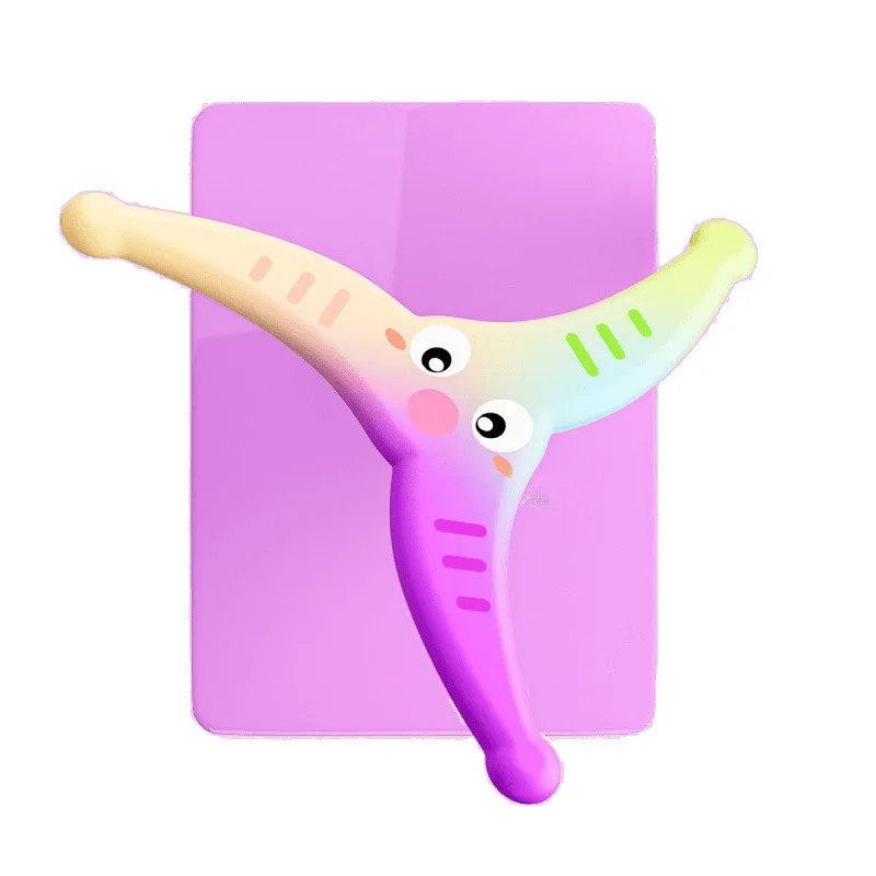 Kinderen Zacht Boomerang Speelgoed Handworp EVA Vliegende Schijf Speelgoed Volwassen kinderen Interactief Buitensporten Speelgoed Leuke Decompressie Geschenken