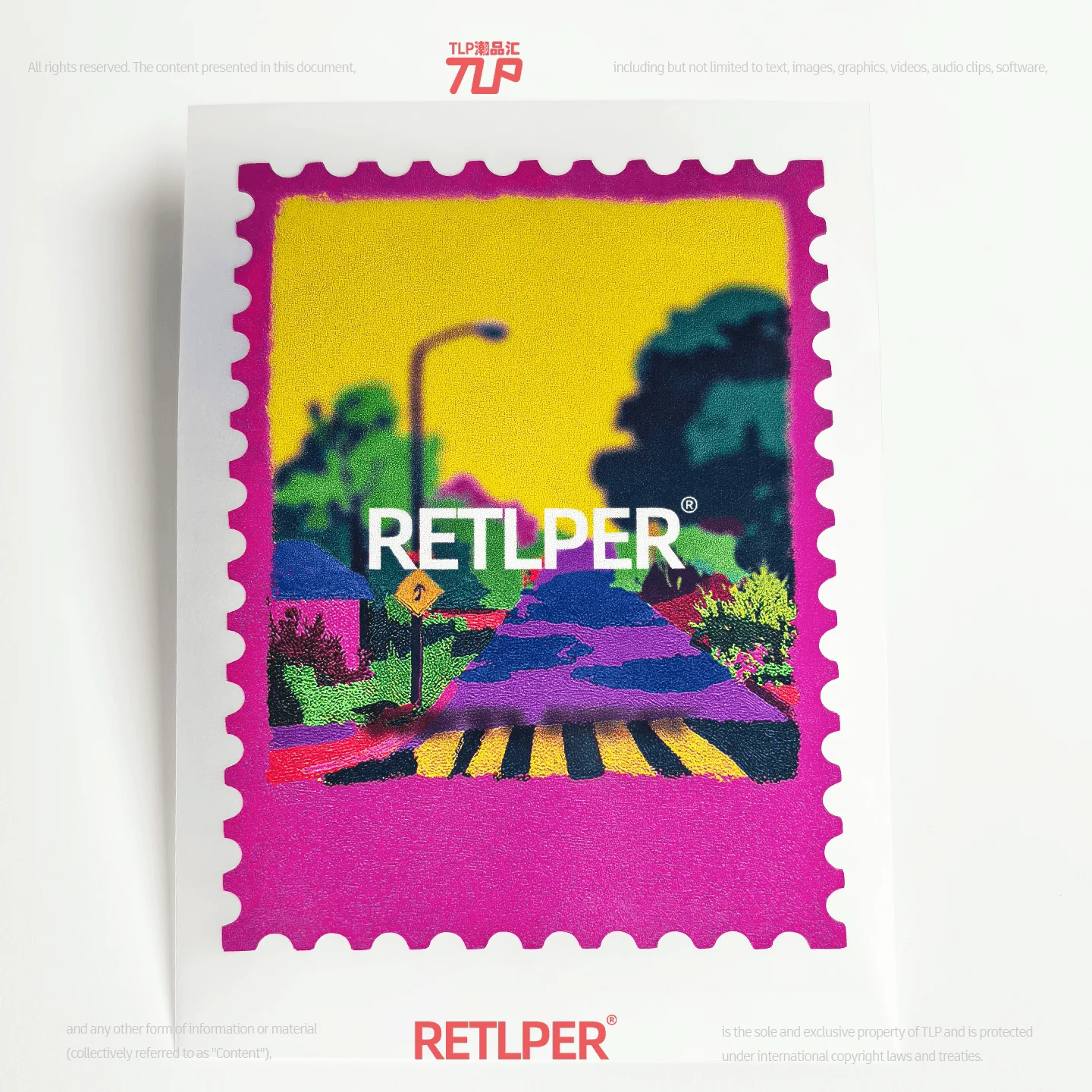 Retlper Reflective Stickers Original Street Lights at Intersections Stamp-Style Waterproof Flat Stickers