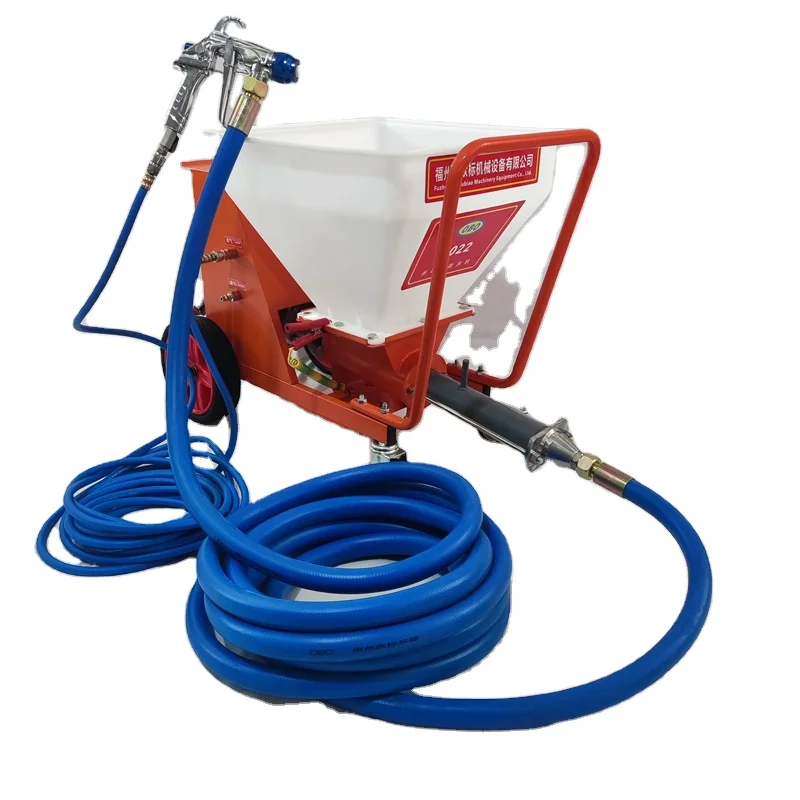 

OBO 1022 Plastering Spray Machine This year Hot selling Factory direct sale small Portable automatic Cement Mortar Spray pump