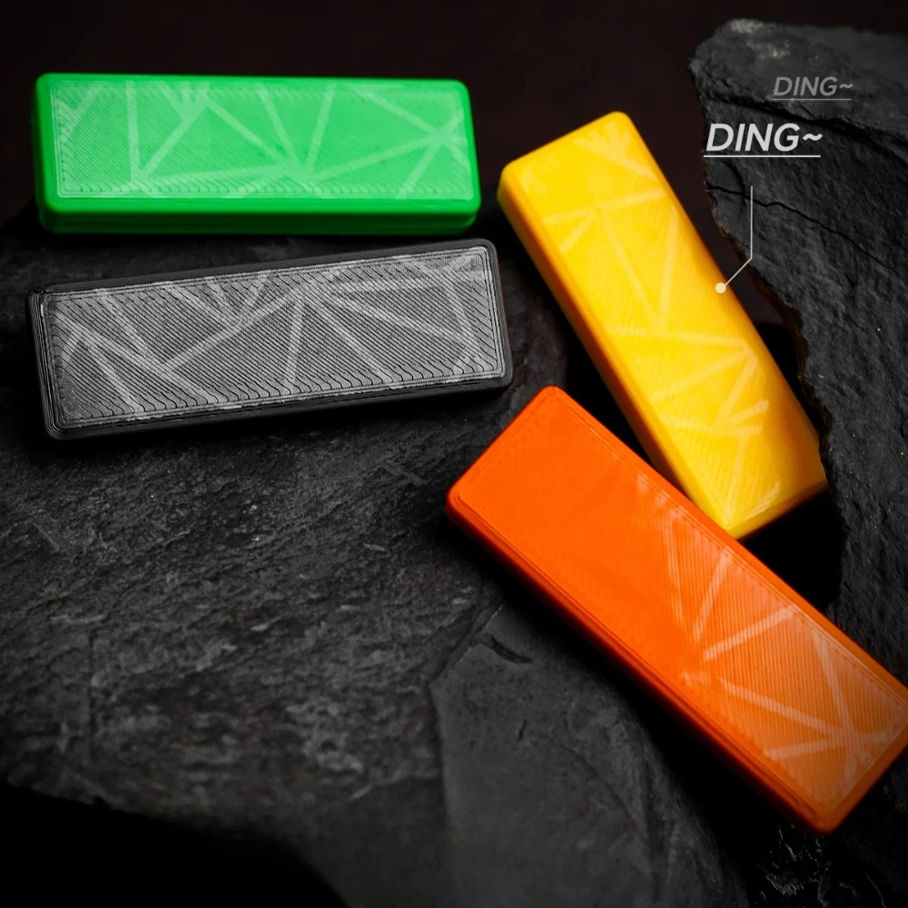 GBLEDC's New 3D-printed Mini Push Card with Dense Segments, A Fingertip Push Card Stress Relief Toy.