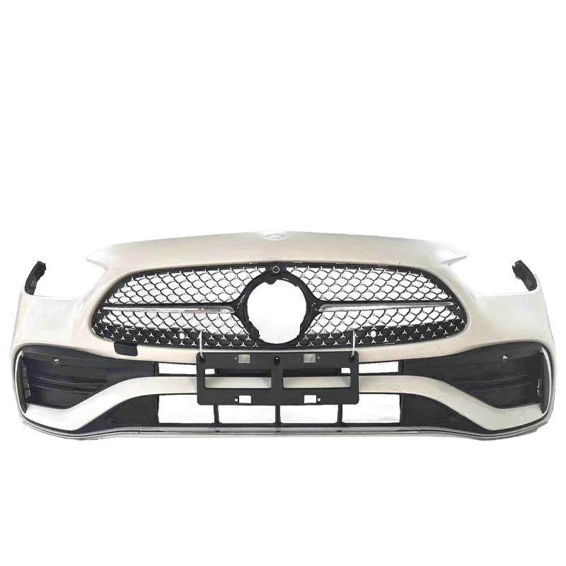 Original Upgrade Automotive Parts Front Lips W206 Body kits Diffuser Car Front  Bumper For  Mercedes Benz C Class W206  Style