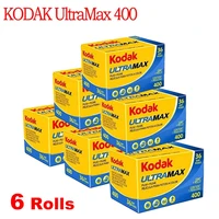 Kodak UltraMax 400 135 Película de color 36 hojas por rollo de película de 35 mm 36 exposiciones para cámaras Kodak H35/H35N/M35/M38/Fujifilm