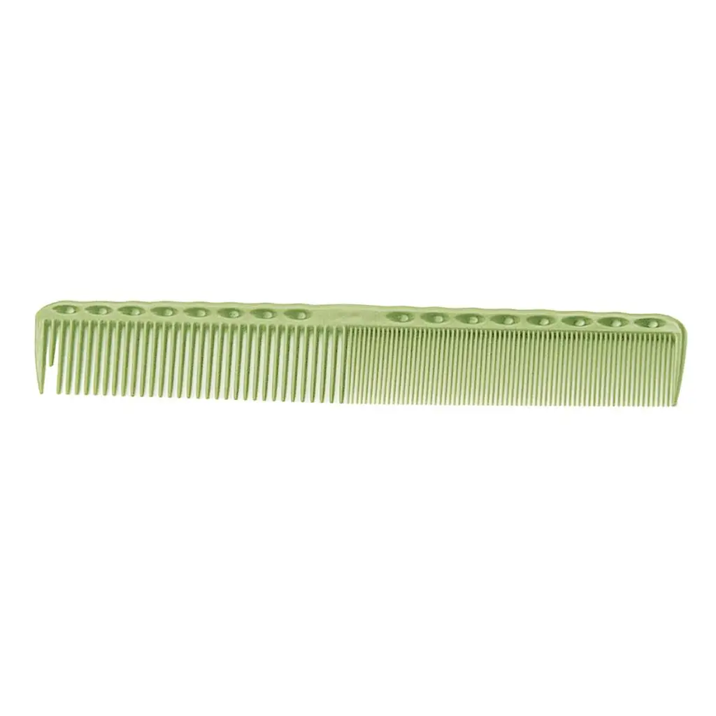 Professional Hair Styling Salon Hairdressing Comb , Green, 19x3x0.5cm