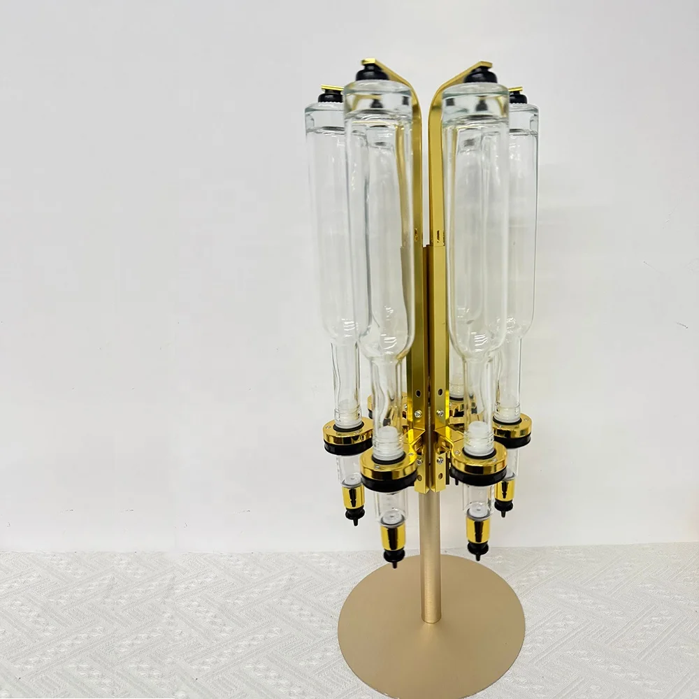 6 Bottles 375ml Perfume Filling Machines  Dispenser Bar For Wedding & Shop Decoration