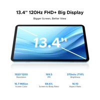 DOOGEE U13 Pro Tablet PC Android 16 Gemini AI 13'' FHD+ 120Hz UNISOC T7300 32GB 256GB 11000mAh Battery 13MP+8MP Smart Pad 3