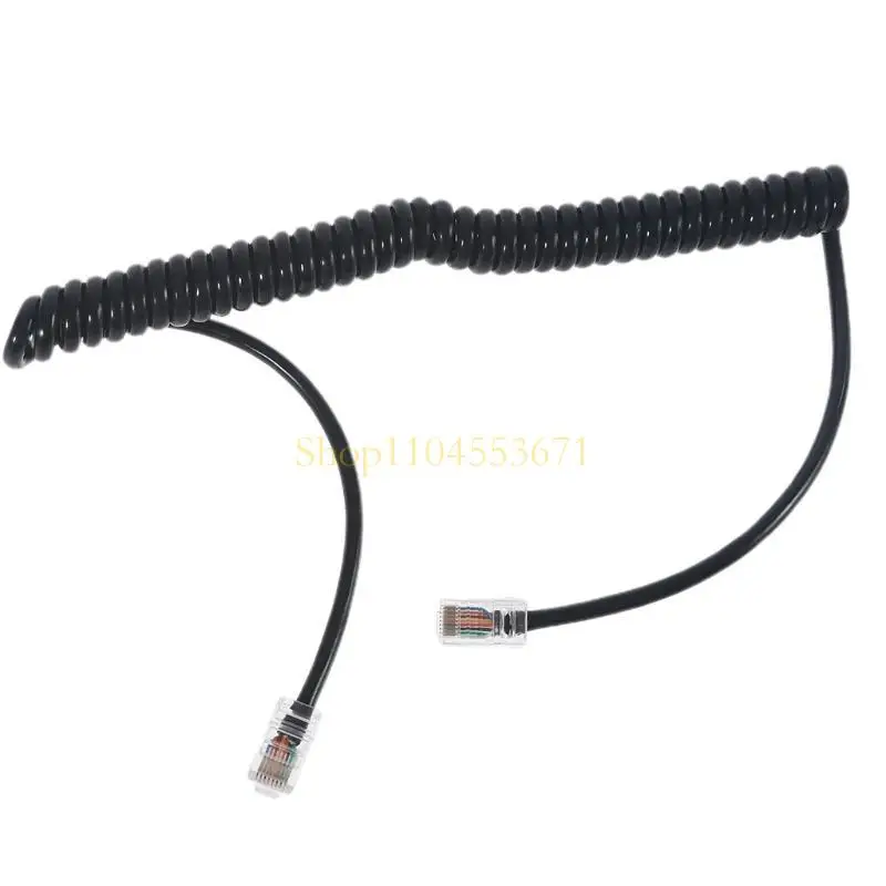 Best Seller RJ-45 8 Pin to 8 Pin Microphone Cable Cord for Hand Microphone Mobile Radio