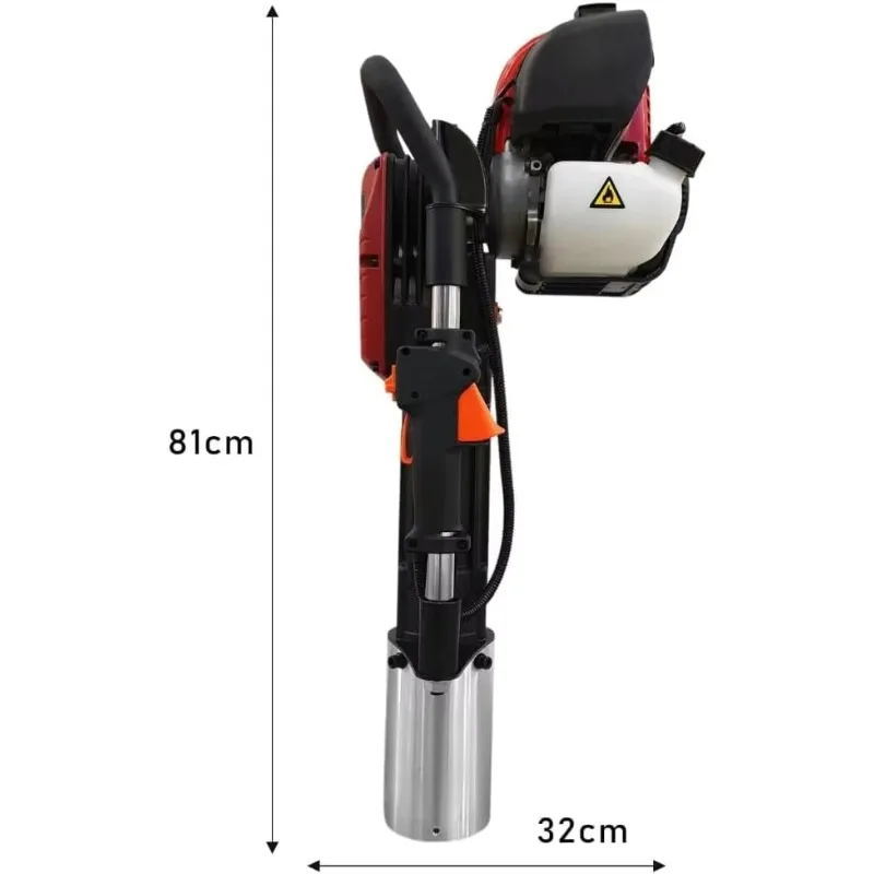 65GPD-140F Powerful 38cc 4 Stroke Petrol Fence Knocker Post Pile Driver Picket Fencing